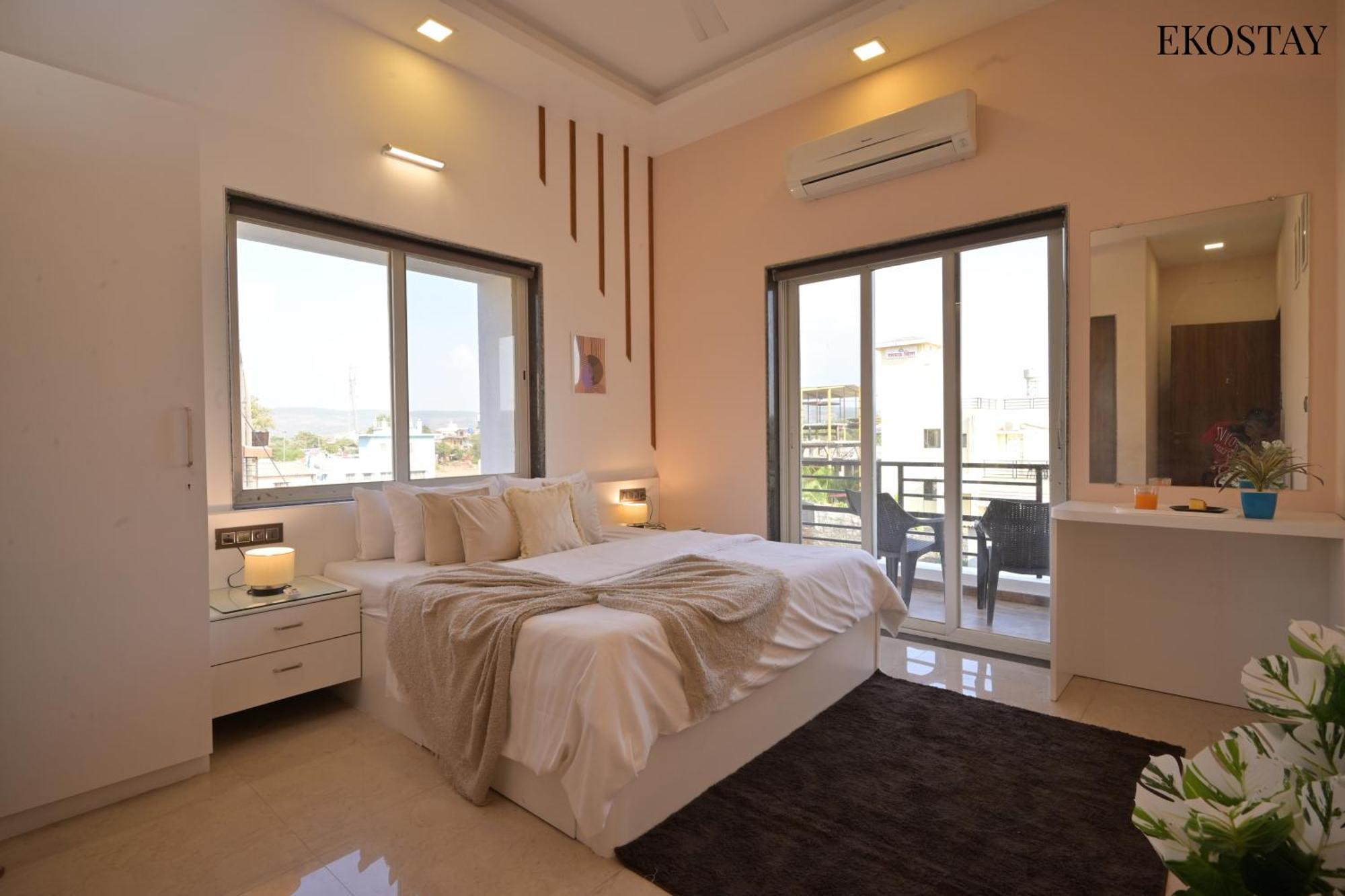 Eko Stay - Octagon Farms Villa Lonavala Bagian luar foto