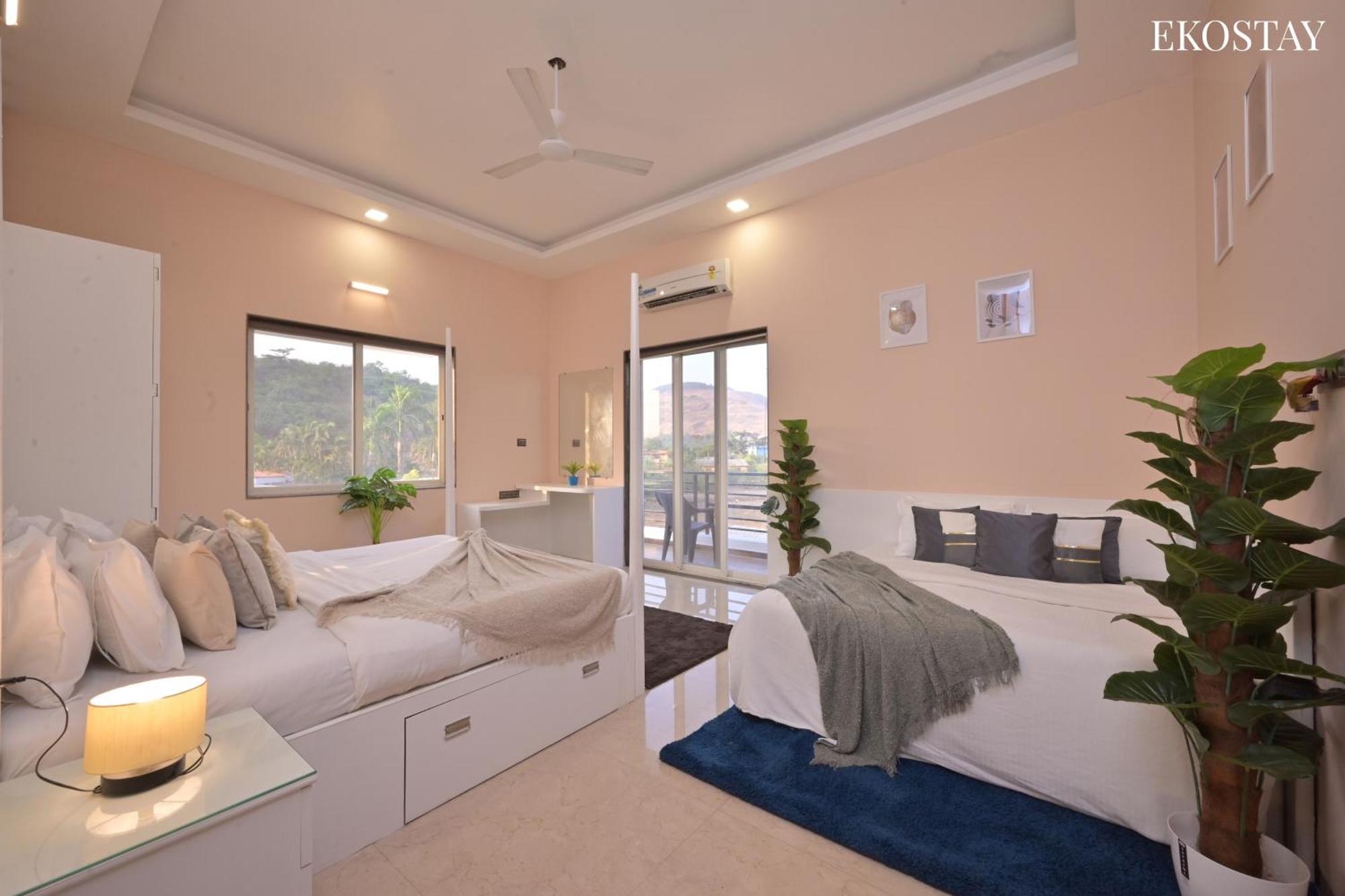 Eko Stay - Octagon Farms Villa Lonavala Bagian luar foto