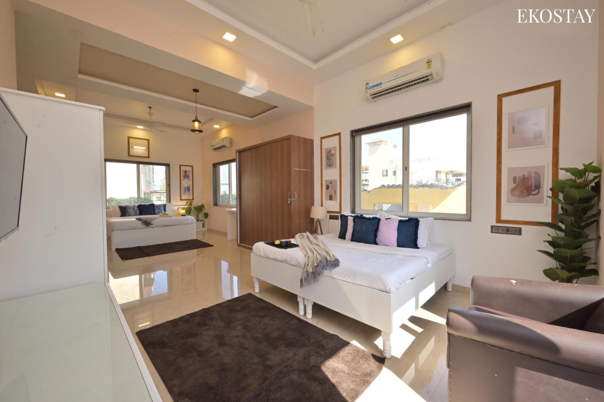 Eko Stay - Octagon Farms Villa Lonavala Bagian luar foto